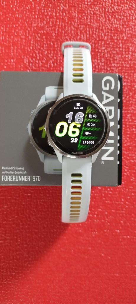 Forerunner 970 Garmin, Windows, Comme neuf, Enlèvement, Blanc