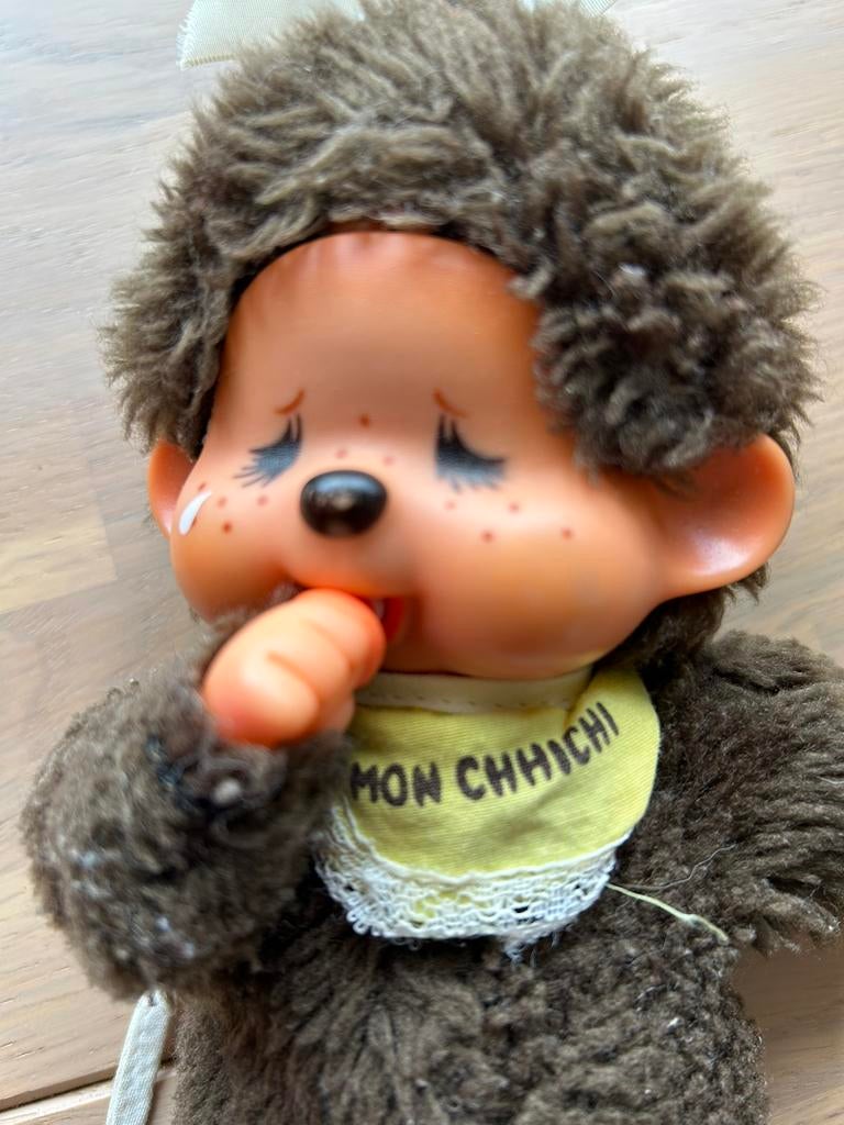 Monchhichi vintage aapje  Sekiguchi 1974, Antiek en Kunst, Ophalen of Verzenden