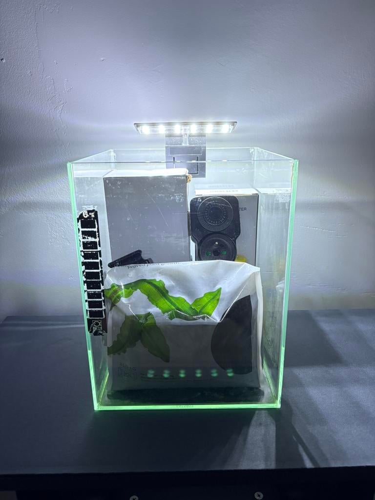 Aquarium 10 litres complet, Animaux & Accessoires, Enlèvement, Comme neuf