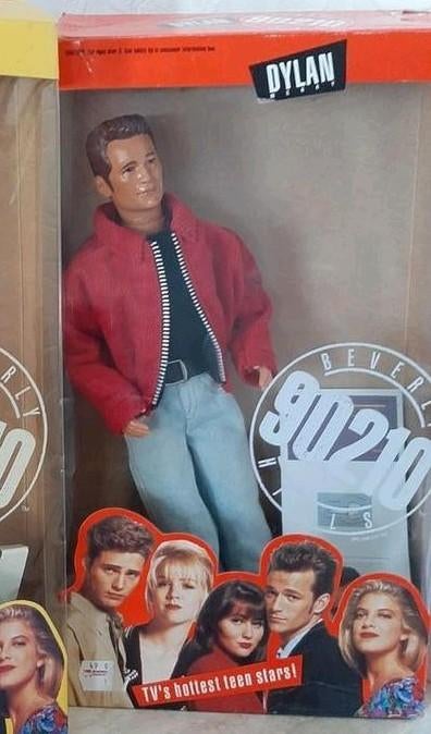 Beverly Hills 90210 Dylan (Luke Perry) pop Mattel, Verzamelen, Poppen, Zo goed als nieuw, Pop, Ophalen of Verzenden