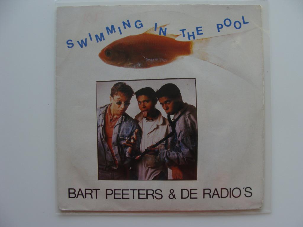 Bart Peeters & De Radio's – Swimming In The Pool (1990), Cd's en Dvd's, Ophalen of Verzenden, 7 inch, Pop, Single