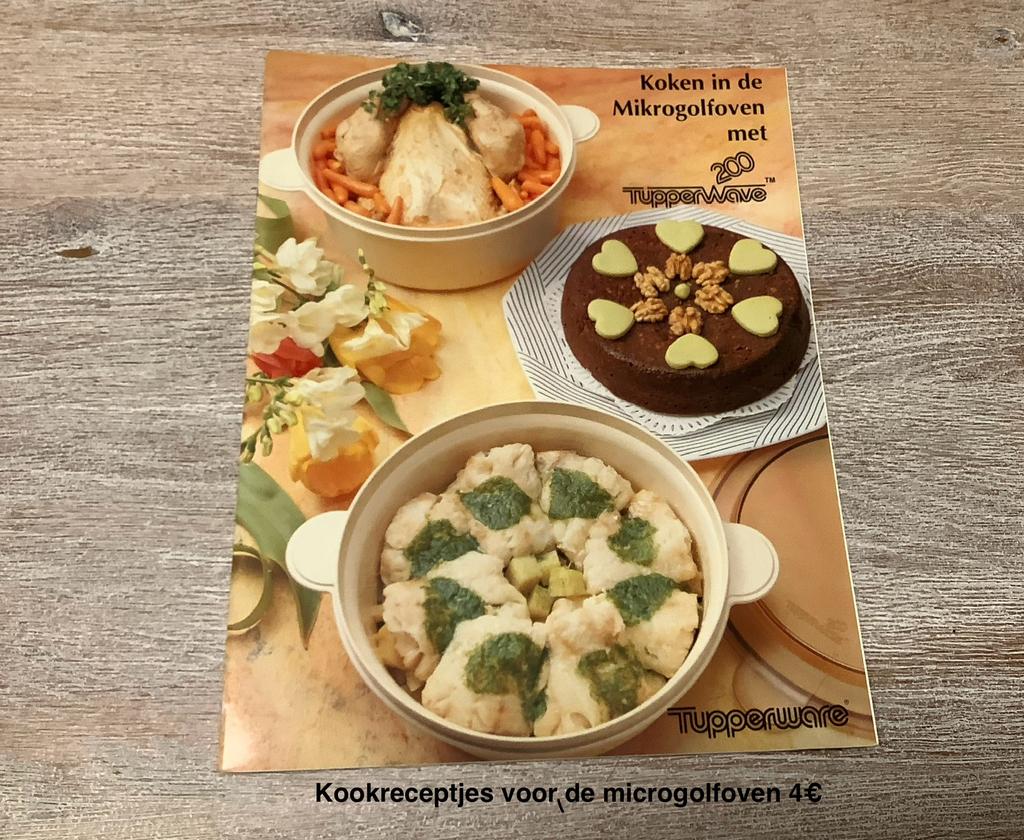 Tupperware kookboek voor de microgolf, Ophalen of Verzenden, Nieuw