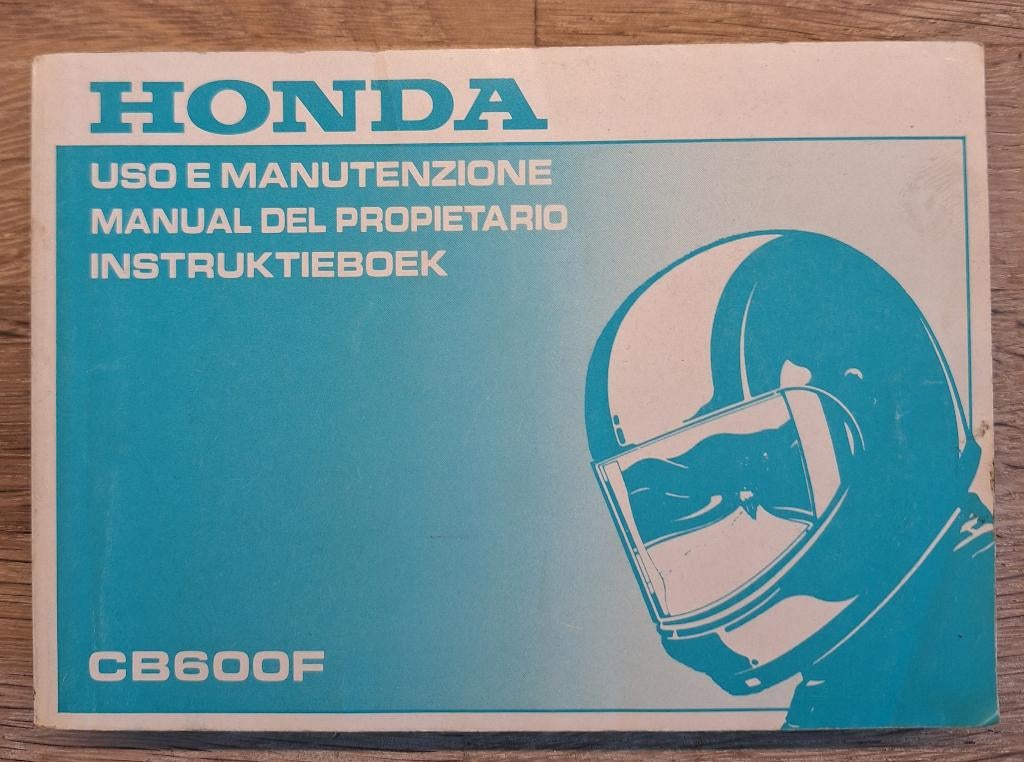Origineel Honda CB600F Instructieboekje, Motoren, Handleidingen en Instructieboekjes, Verzenden, Honda