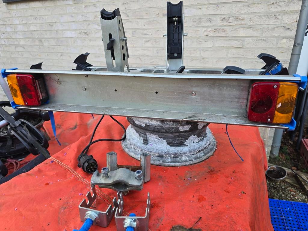 Fietsendrager 2 fietsen, Ophalen