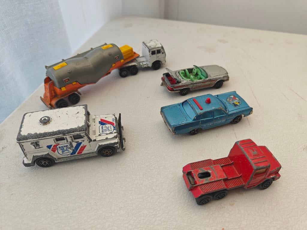 Vintage Majorette autootjes lot, Antiek en Kunst, Antiek | Speelgoed, Ophalen