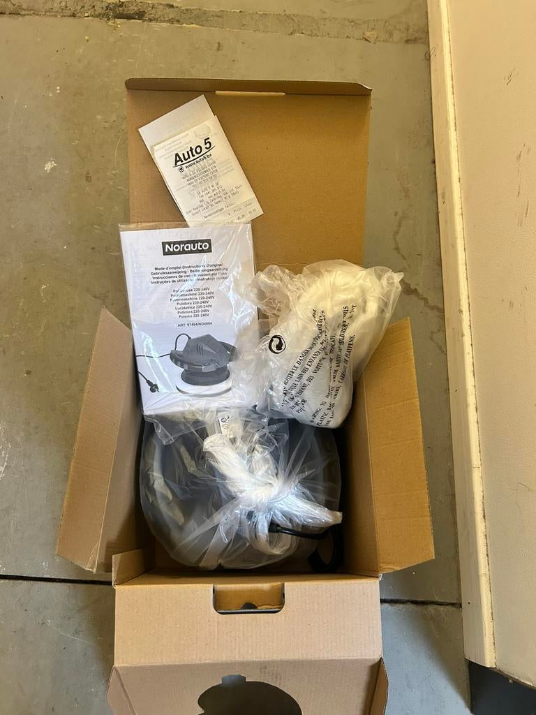 Car polisher, Ophalen