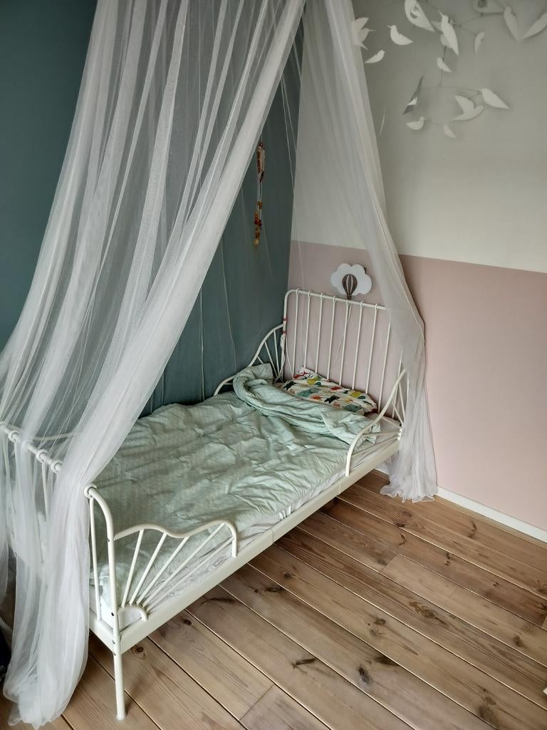 Ikea Minnen meegroeibed (incl. lattenbodem en meegroeimatras, Kinderen en Baby's, Kinderkamer | Bedden, Ophalen