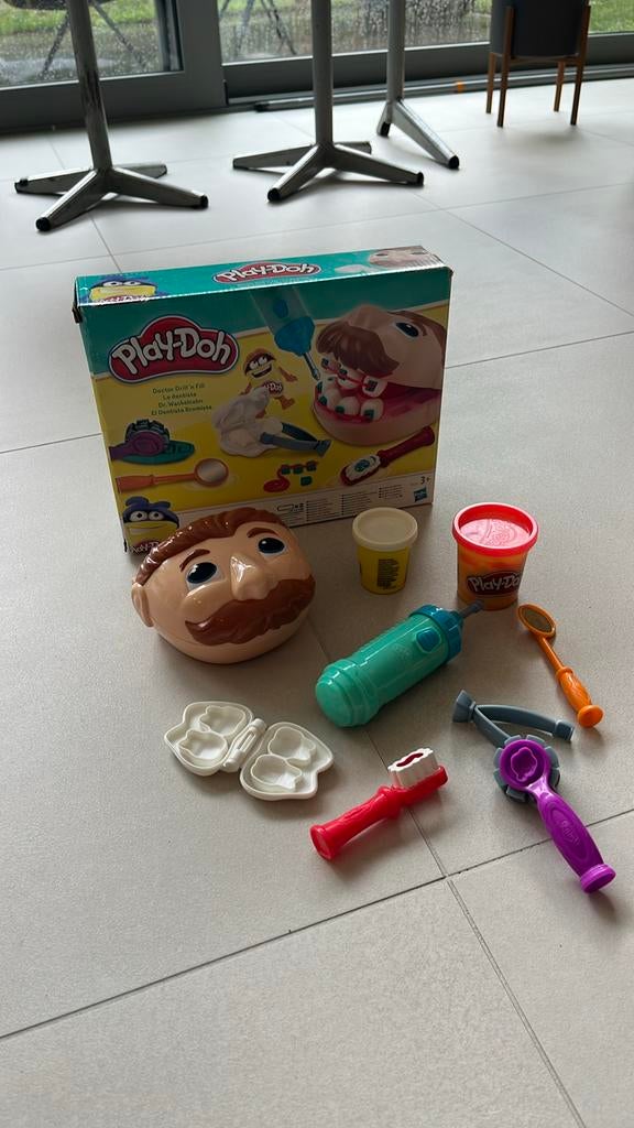 Play-doh tandarts, Enlèvement, Utilisé