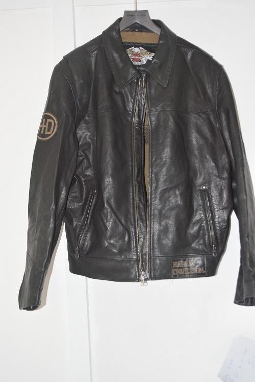 Harley-Davidson XL leren jas, Motoren, Kleding | Motorkleding, Jas | leer, Heren, Tweedehands, Ophalen of Verzenden