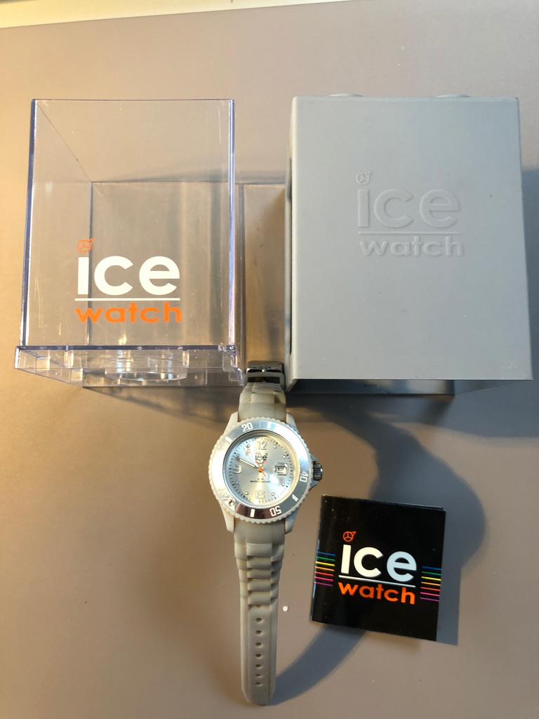 Montre Ice Watch dame gris, Enlèvement ou Envoi, Comme neuf, Rouge