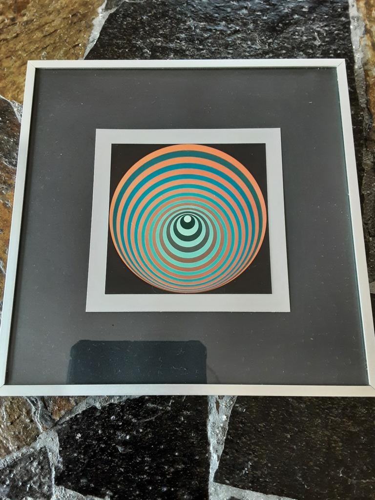 Oervegn de Victor vasarely 1968, Antiquités & Art, Enlèvement ou Envoi
