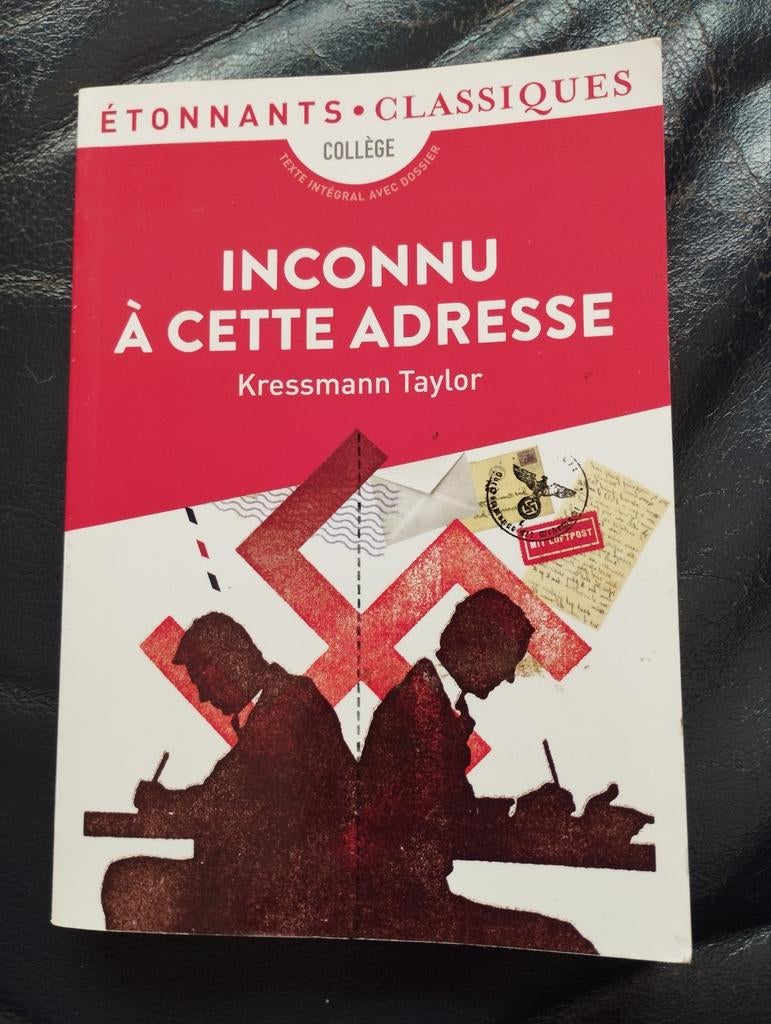 Kressmann Taylor Inconnu à cette adresse, Enlèvement ou Envoi