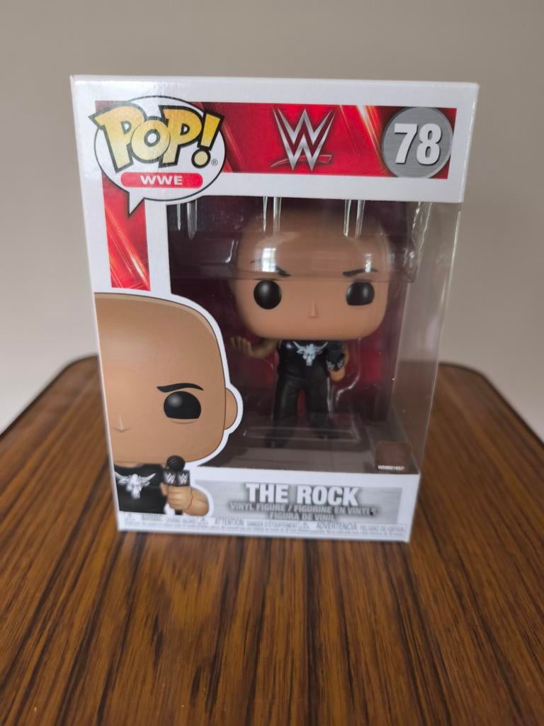 Funko Pop WWE The Rock n78 neuf boîte collector, Enlèvement
