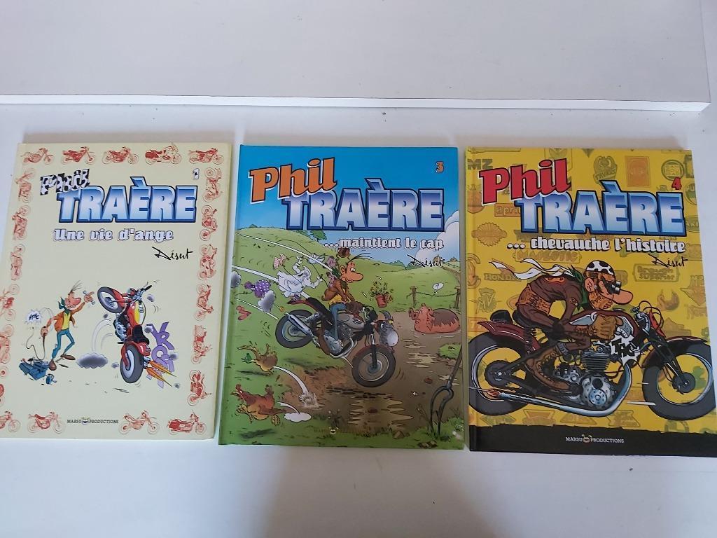 3 BD;PHIL TRAERE N1-3-4,EO état NEUF, Livres, Une BD, Enlèvement ou Envoi, Neuf