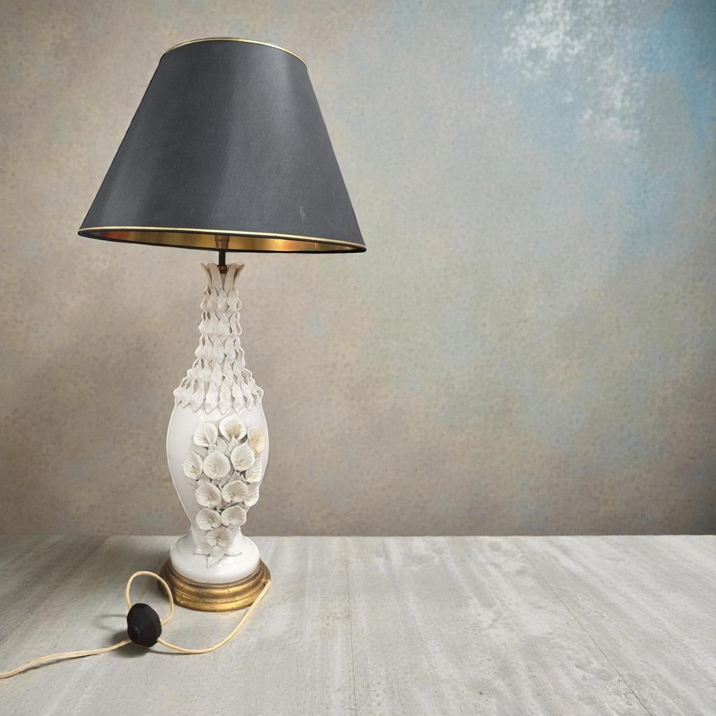 lampe de table vintage haute en céramique Ceramica Bondia, Enlèvement ou Envoi