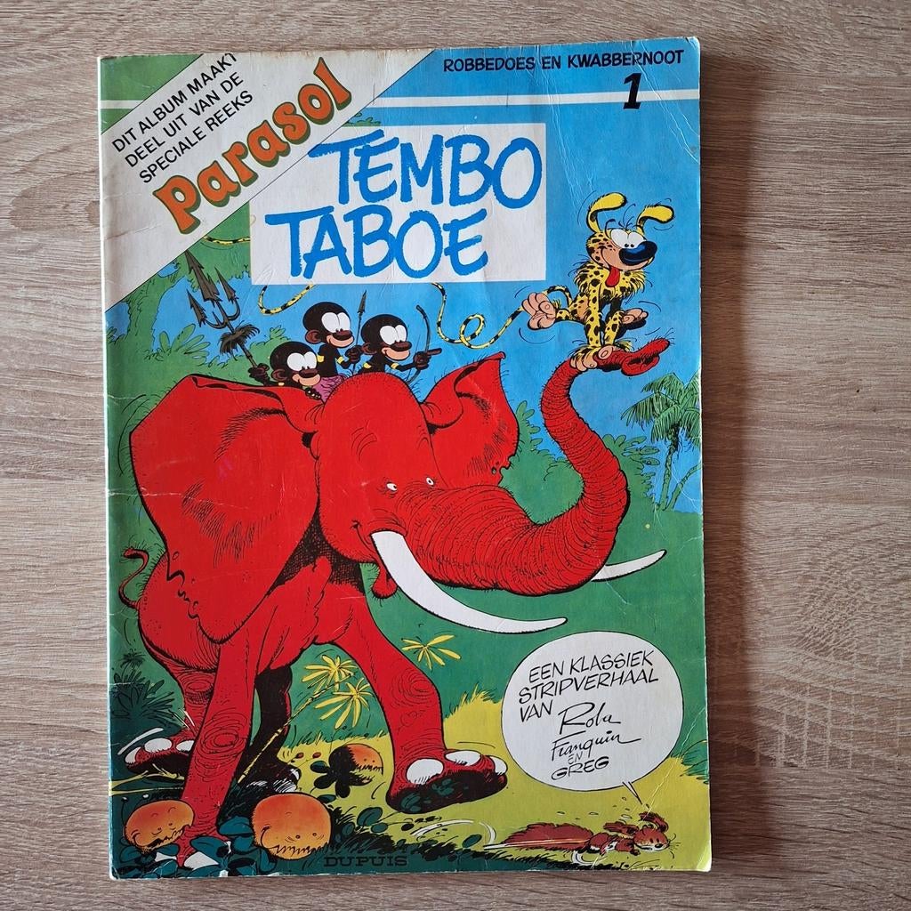 Tembo Taboe/reclameuitgave Parasol, Boeken, Stripverhalen, Gelezen, Ophalen of Verzenden