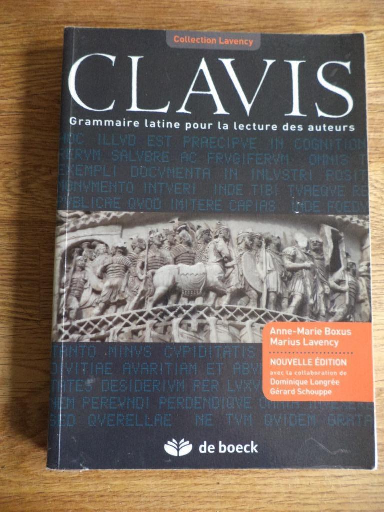 Clavis grammaire latine, Ophalen of Verzenden, Zo goed als nieuw, ASO, Latijn