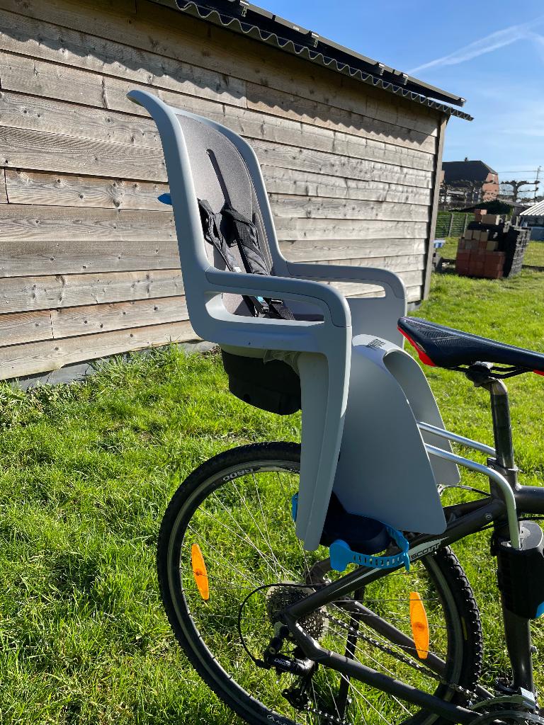Thule Ride Along kinderzitje fiets, Ophalen, Achterzitje, Voetsteuntjes, Zo goed als nieuw