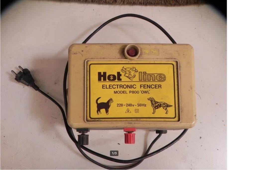 schrikdraad trafo voor afzetting weide e.d, Weidegang