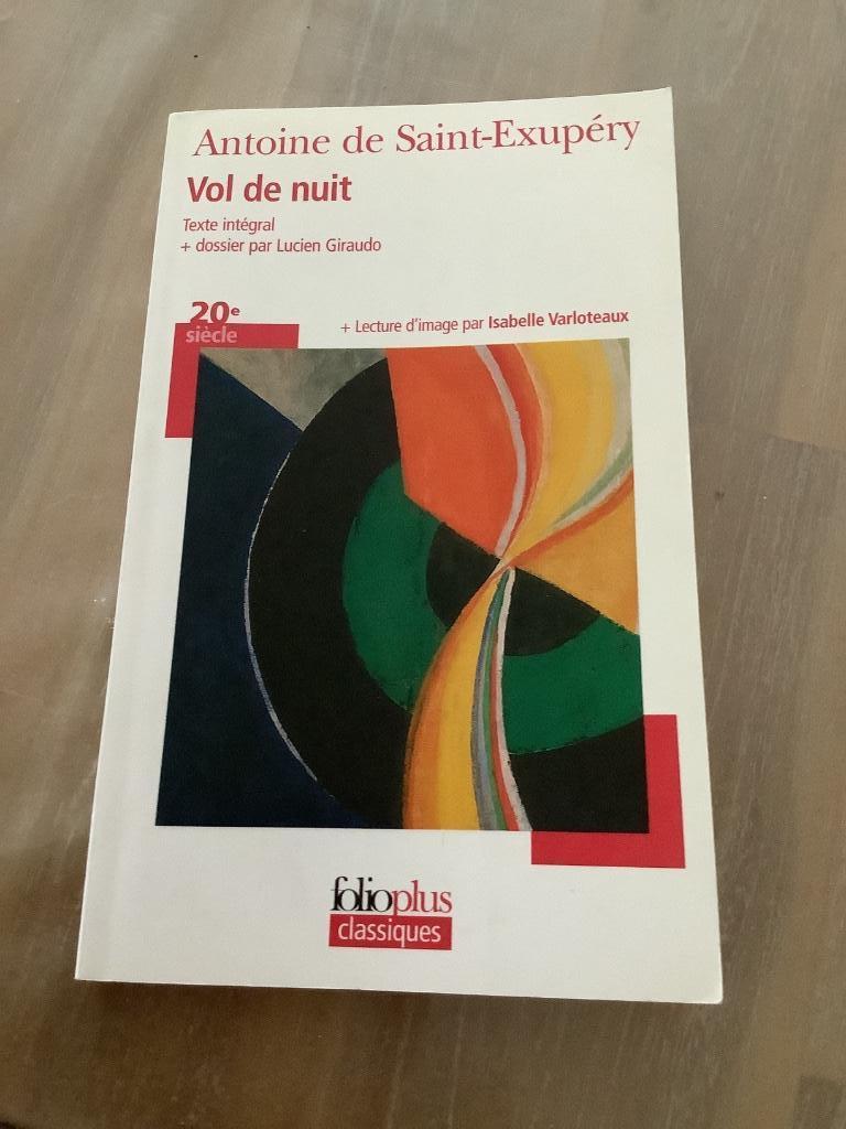 Livre Vol de nuit Antoine de Saint-Exupéry, Livres, Enlèvement ou Envoi, Utilisé, Antoine de Saint-Exupéry