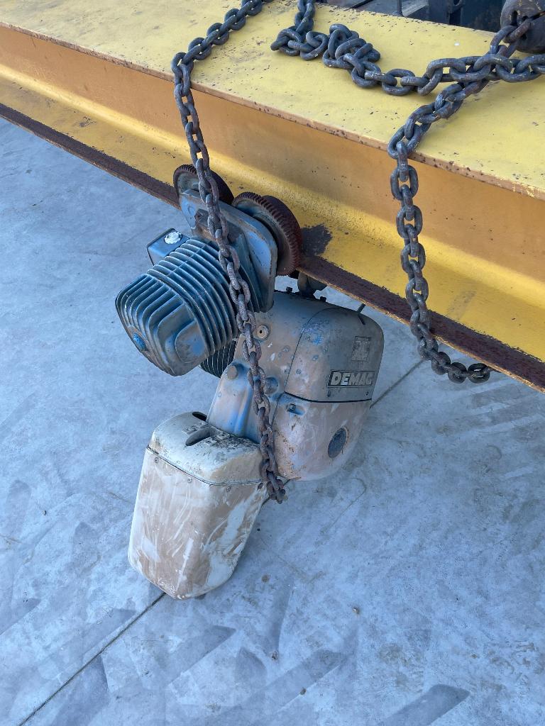 Pont roulant Demag, Doe-het-zelf en Bouw, Ophalen, Zo goed als nieuw, Elektrisch