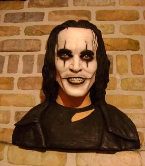 LIFESIZE NECA The Crow Bust, Ophalen of Verzenden