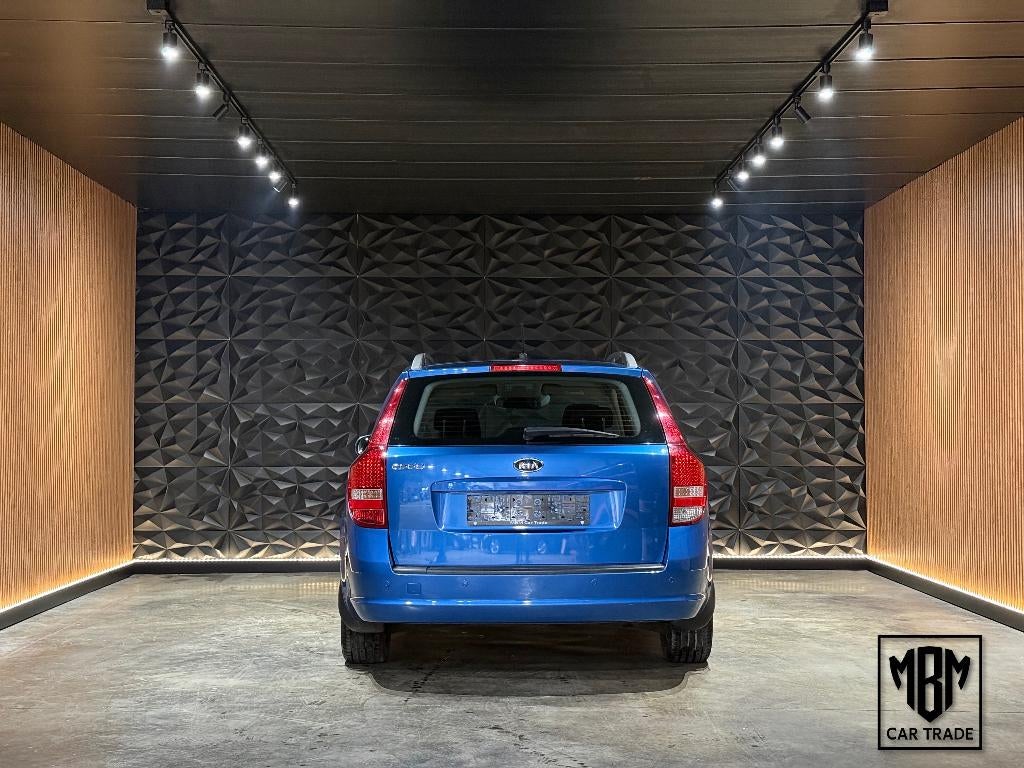 ✅ Kia Cee'd SW 1.4i GARANTIE Airco Parksensoren 1.Eigenaar, Voorwielaandrijving, Euro 5, Stof, Zwart