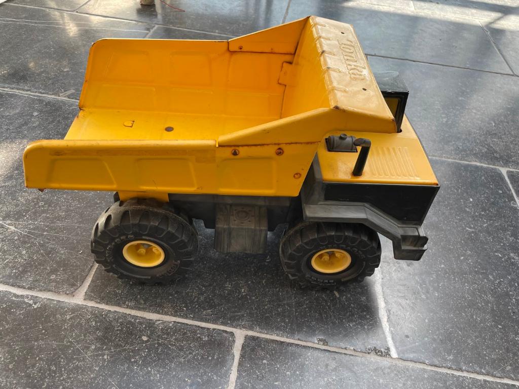 tonka dump truck, vintage, Antiek en Kunst, Ophalen of Verzenden