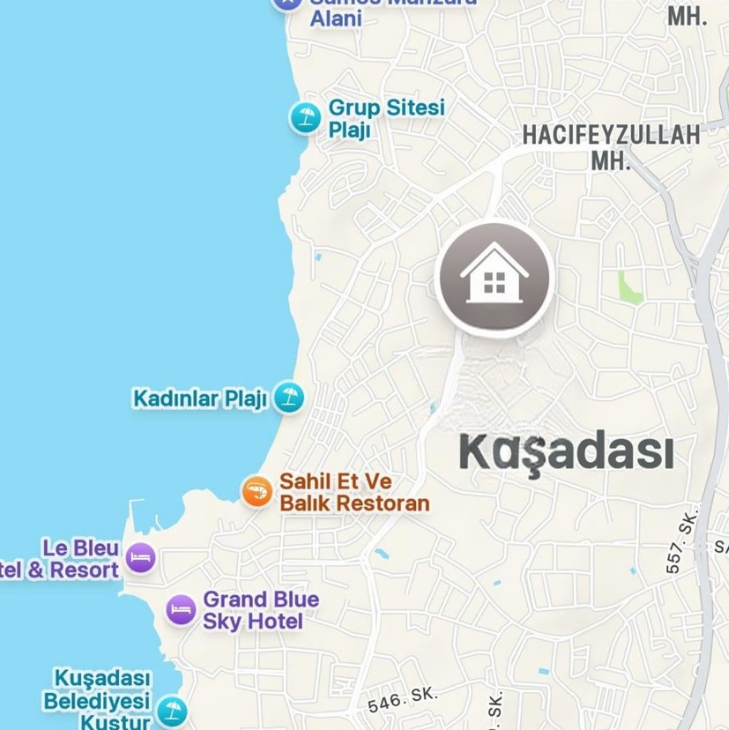 🏖️ Appartement de luxe à vendre – Kuşadası, Plage des Femme, Ville, Kuşadası, Turquie, 2 pièces