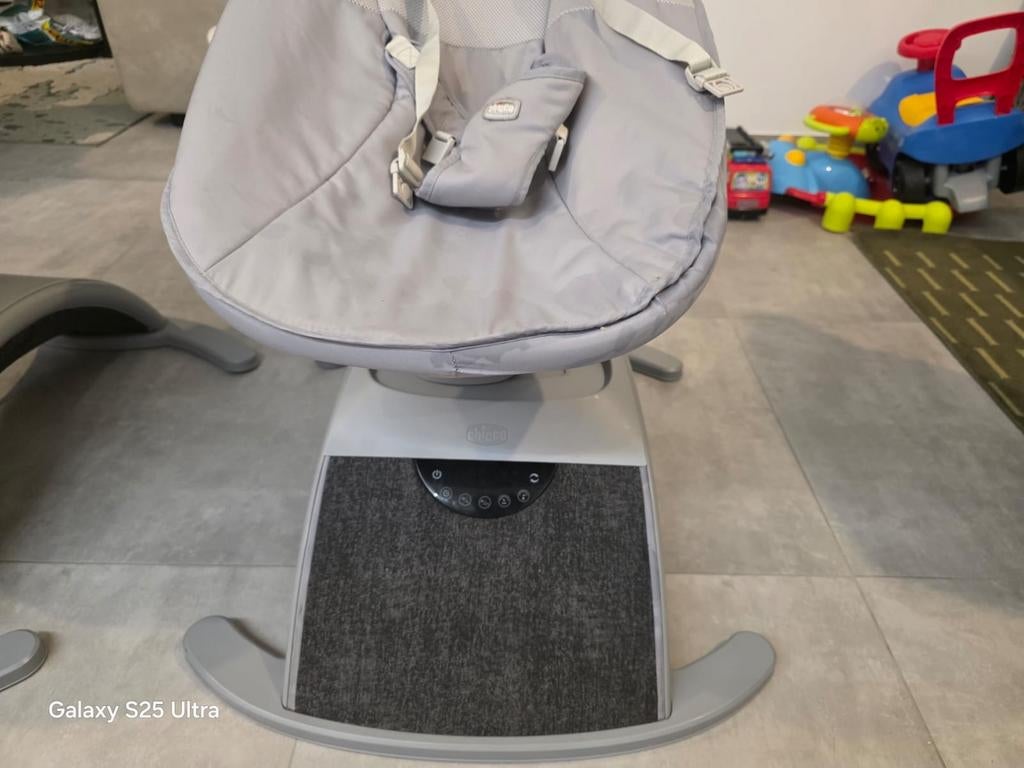 babyschommel, Ophalen