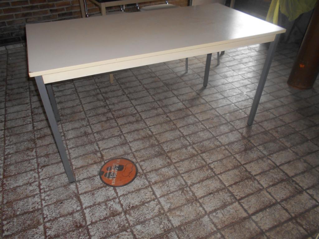 TABLE DE CUISINE, Maison & Meubles, 100 à 150 cm, Cinq personnes ou plus, Enlèvement, Utilisé