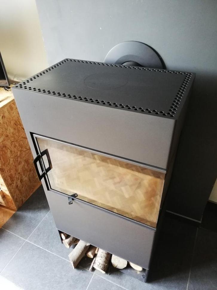 🔥 Austroflamm Dexter houtkachel — 6 kW, Ophalen, Zo goed als nieuw, Hout, Houtkachel