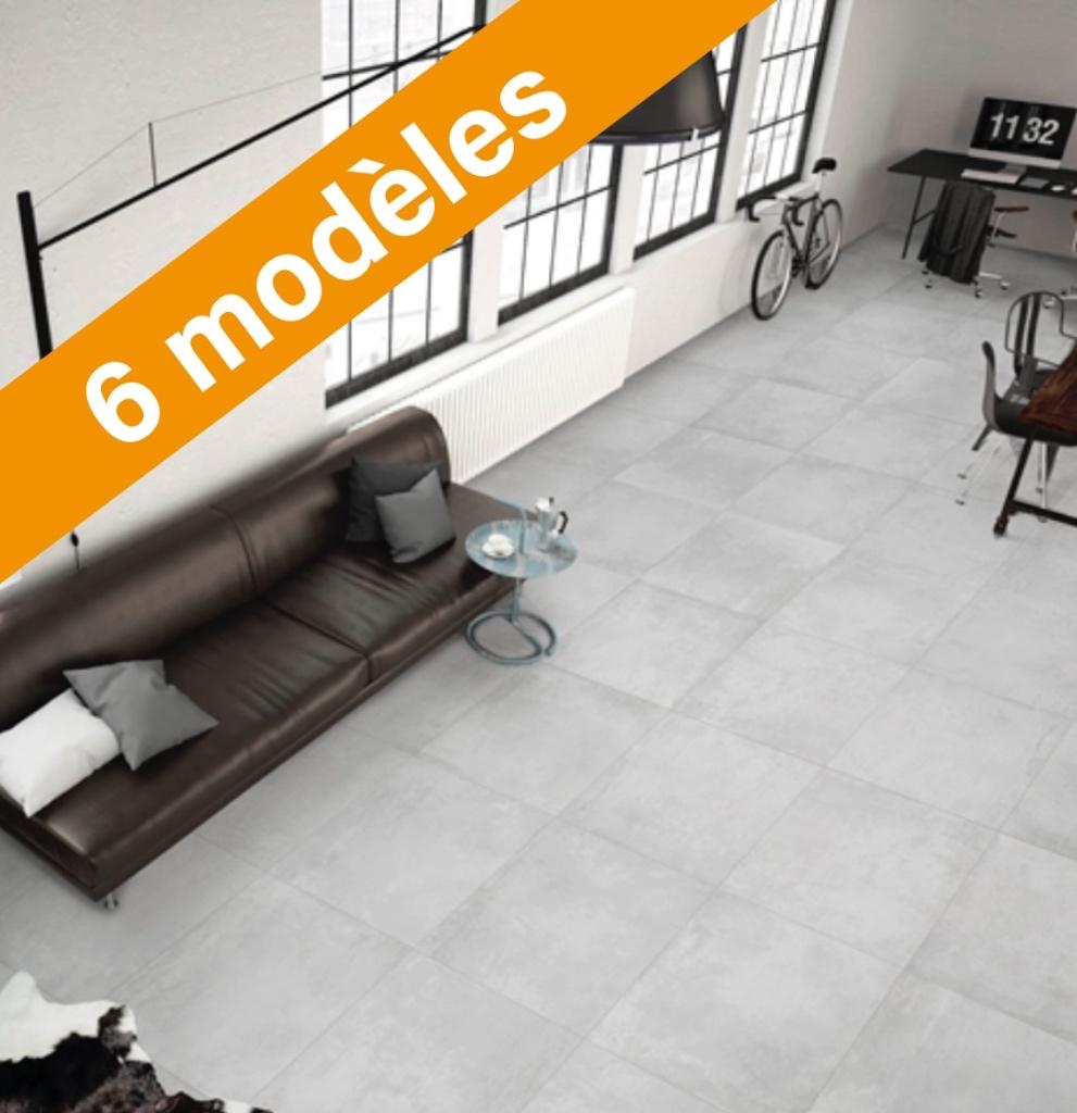 Carrelage intérieur 60x60x1cm 14€/m2(htva) 6modèles au choix, Bricolage & Construction, Briques, Neuf, Autres types, Enlèvement