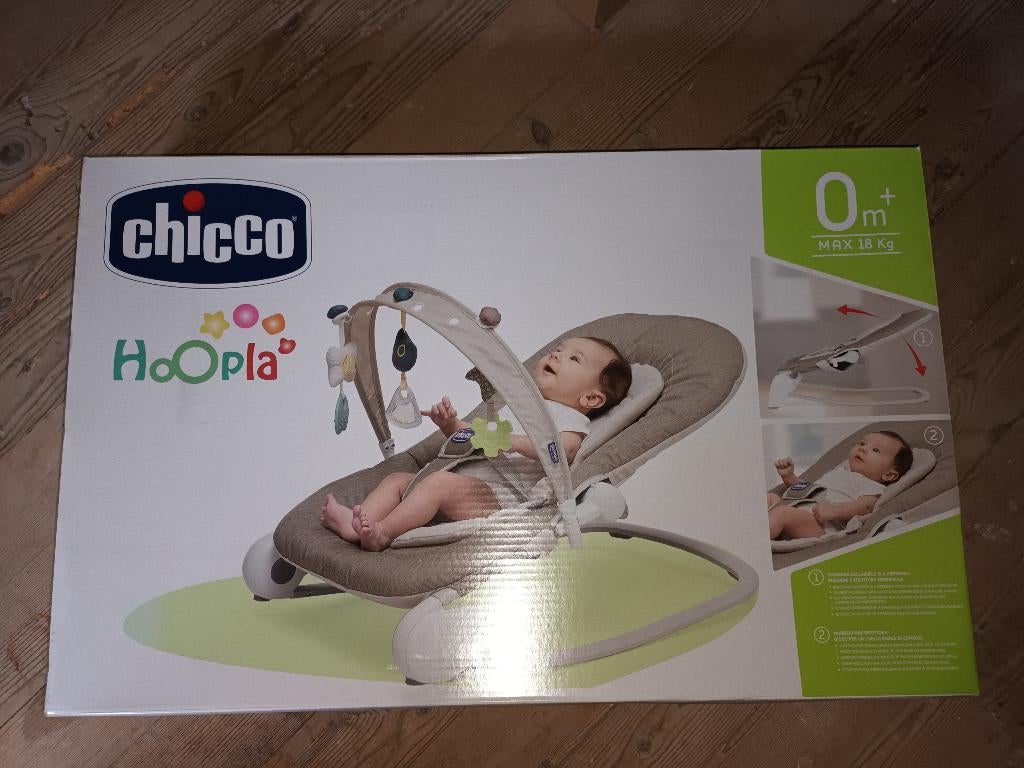 Chicco relaxstoel Hoopla, Kinderen en Baby's, Ophalen, Verstelbaar, Wipstoel, Zo goed als nieuw
