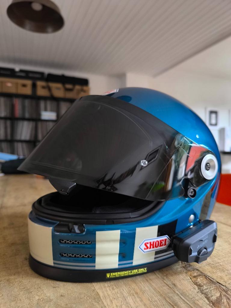 Shoei Glamster Resurrection maat S, Motoren, Kleding | Motorhelmen, Ophalen, Heren, Nieuw zonder kaartje, Integraalhelm
