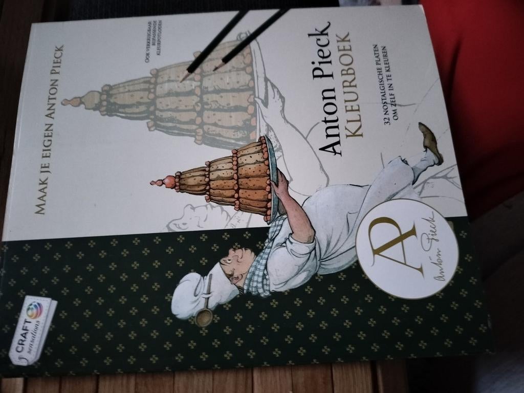 Anton Pieck Kleurboek, Boeken, Ophalen