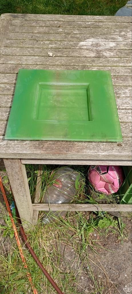 Lot unieke handgemaakte fusingglass glazen schalen, Ophalen