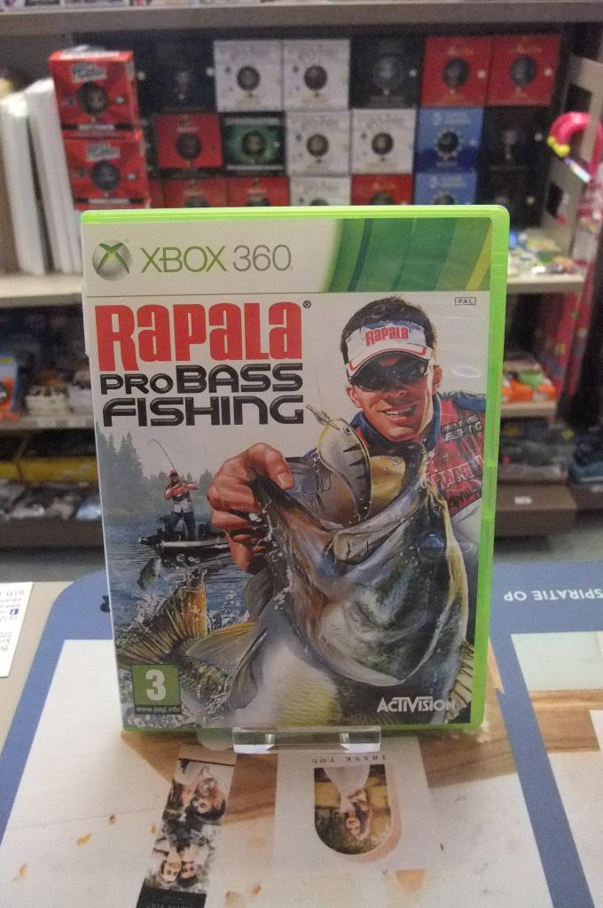 rapala pro bass fishing xbox360, Games en Spelcomputers, Games | Xbox 360, Microsoft, 1 speler, Ophalen of Verzenden, Zo goed als nieuw