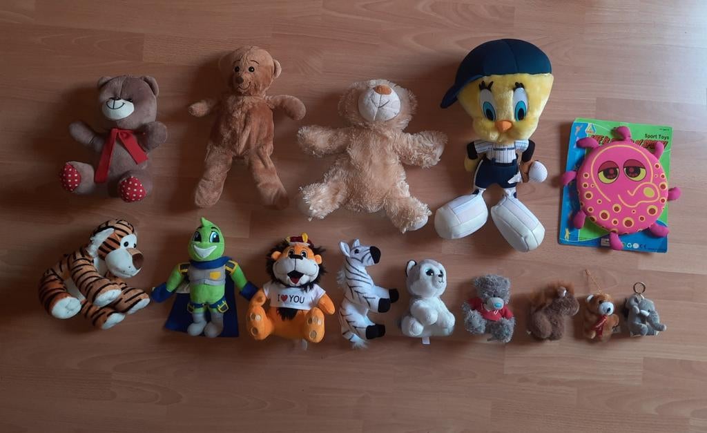 Verschillende knuffels, Kinderen en Baby's, Speelgoed | Knuffels en Pluche, Ophalen of Verzenden