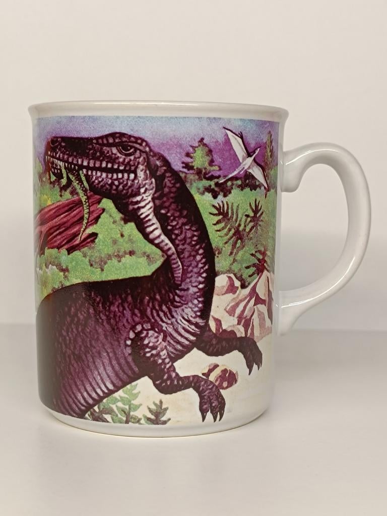 Dinosaurus Vintage mok, Verzamelen, Ophalen of Verzenden, Zo goed als nieuw