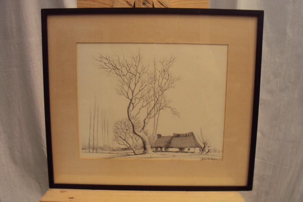 pen tekening, Ophalen