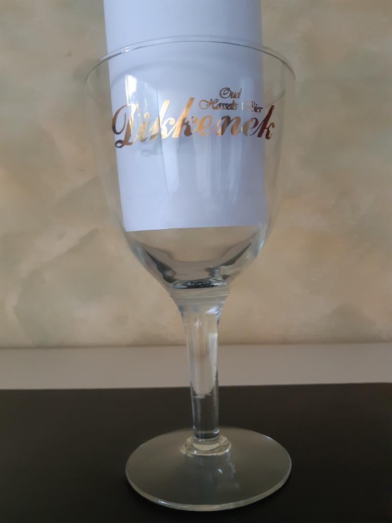 Bierglas "Dikke Nek" Hasselt, Ophalen of Verzenden, Nieuw, Bierglas