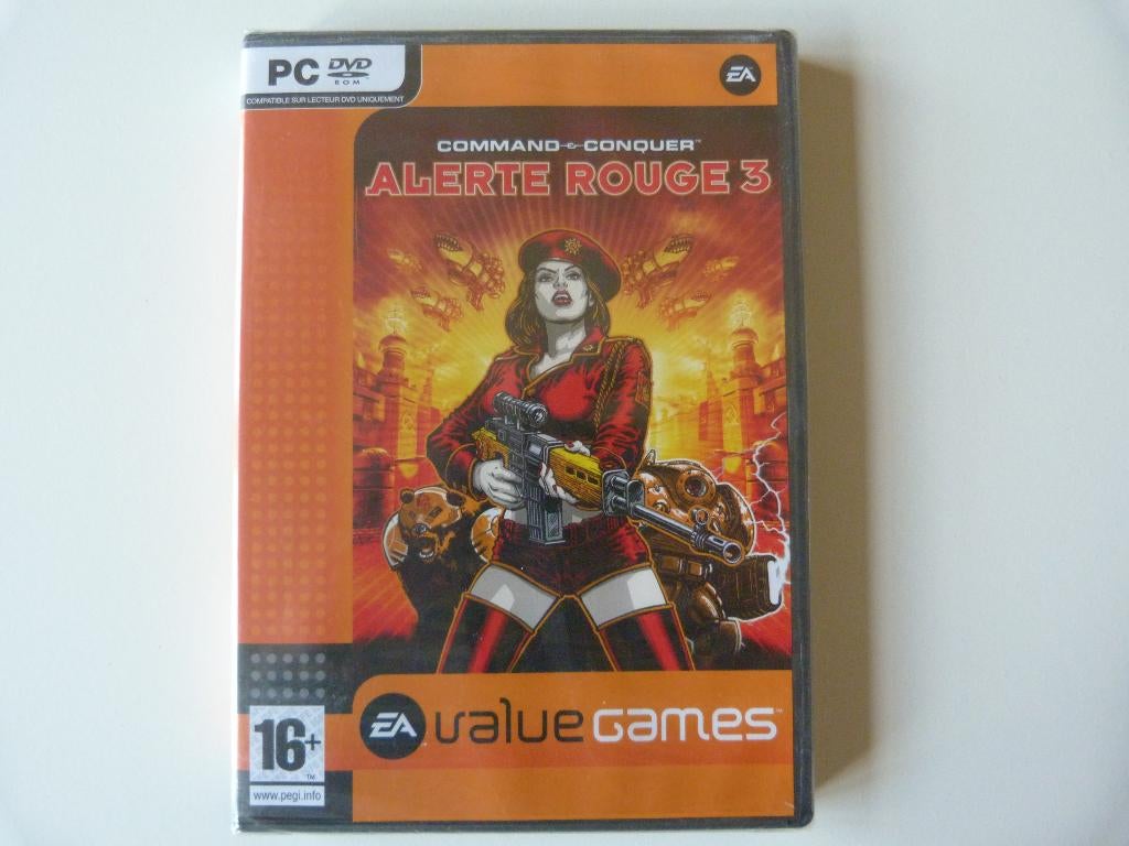Command & Conquer : Red Alert 3 - Nieuw [PC], Games en Spelcomputers, Games | Pc, Nieuw, Strategie en Constructie, 1 speler, Vanaf 16 jaar