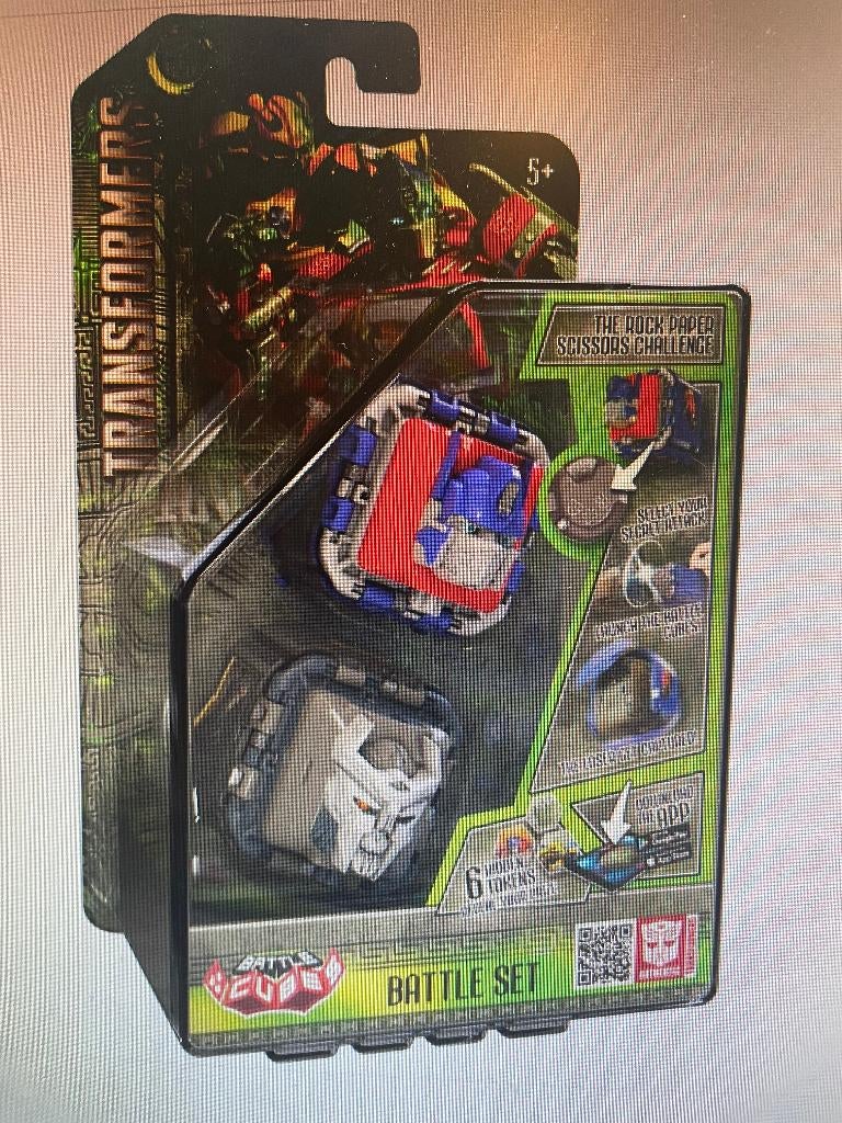 Transformers Battle Cube Optimus Scourge set NIEUW, Ophalen, Nieuw