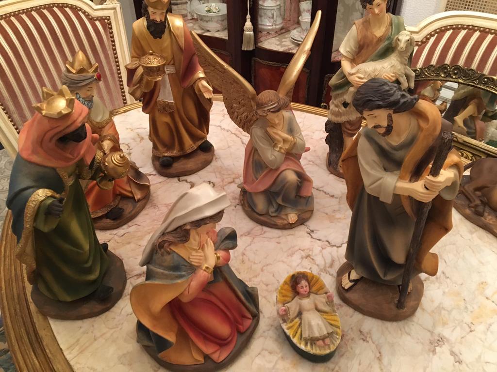 Kerststal beelden groep, Diversen, Ophalen of Verzenden, Zo goed als nieuw