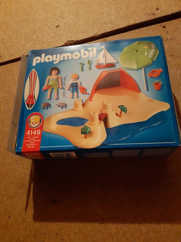 Playmobil sportzaal en strand, Ophalen of Verzenden, Gebruikt