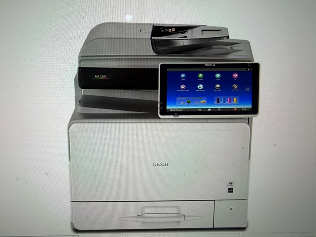 RICOH PRINTER MP C 407, Printer, Draadloos, Zo goed als nieuw, Ricoh