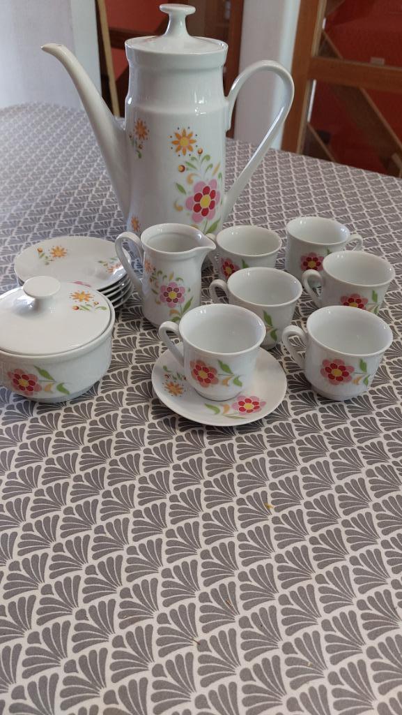 Kahla vintage koffieset uit de jaren zeventig in perfecte st, Ophalen of Verzenden