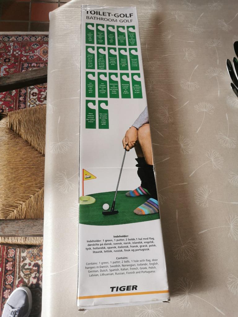 Toiletgolf, Ophalen, Gebruikt