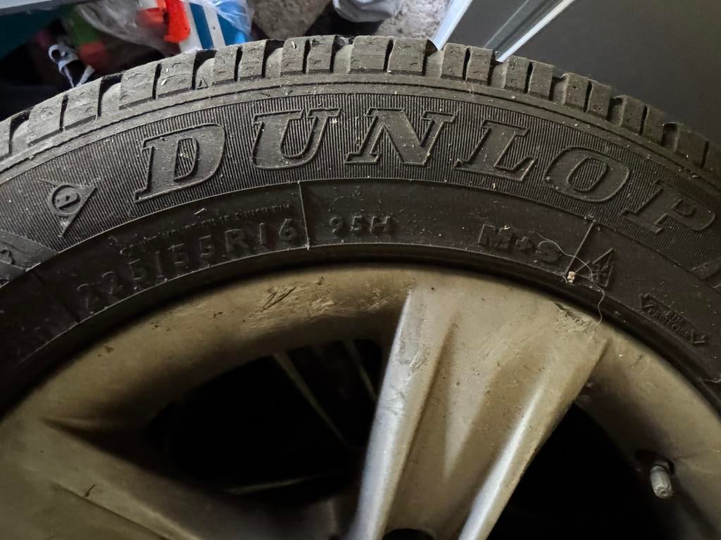 Dunlop Winter Sport winterbanden op originele BMW velgen, Enlèvement, Comme neuf